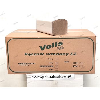 Ręcznik ZZ 4000 szary 1w Velis